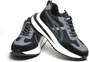 [SANGIN] Anti-Smash Safety Shoes, Steel Toe-Toe Work Shoes, Anti-Slip Protective Shoes, Wear-Resistant Soles, Soft and Comfortable, Protects Feet