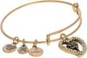 Alex and Ani Buttercup Heart Bangle Bracelet NWT Dust Bag