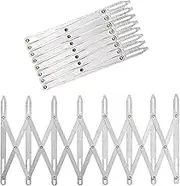 Aluminum Expanding Sewing Gauge Button Guide Equal Space Expandable Sewing Tools Device for Buttons Pleats Crafts