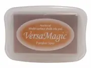 Tsukineko VERSAMAGIC Embossing Versa INK PAD Stamping Chalk 61 pumpkin spice