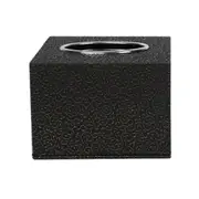 Toy Container Tissue Box Cover Square Leather Tissue Box Cover Tissue Box Cover Black Black Tissue Box Cover Rectangular