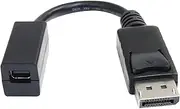 StarTech.com DP2MDPMF6IN 6in DisplayPort to Mini DisplayPort Video Cable Adapter - M/F, Black