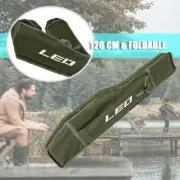 1.2M Fishing Rod Case Folding Fishing Tackle Case Storage Bag Fishing Pole Bag