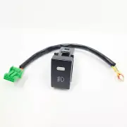 Fog Driving Light On/Off Switch Plug Push Button For 03-05 Mazda 6 04-06 Mazda 3