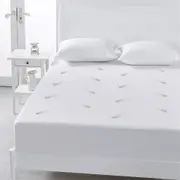Single Coolmax Cotton Polyester Mattress Protector