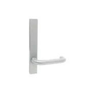 Kaba Door Handle N600 Narrow Style Plate w/ 25 Lever Satin Chrome Plate N602C25S