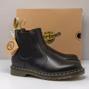 Dr. Martens 2976 Felix Vegan Black Chelsea Boot, Women's 12 US (10 UK)