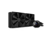 NZXT Kraken 280mm - RL-KN280-B1 – AIO CPU Liquid Cooler - LCD Display - 2 x F140