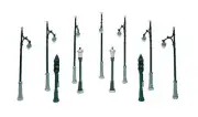 Woodland Scenics D248 HO Assorted Street & Traffic Lights Train Scenery