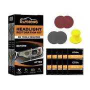 Car Restowipes Headlight Restoration Kit,cleaning Wipes,polish Headlights Lens Restore Cleaner Diy Polishing 1 SET