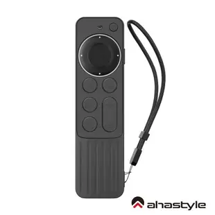 AHAStyle Apple TV遙控器2代 防刮防摔 矽膠保護套 條紋防滑款 Siri Remote(第二代)