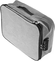 [MOBUTOFU] Fireproof Storage Box Paper Files Case Certificate Storage Bag Office File Storage Organizer Multi-Layer Passport Holder File Storage Case Multi-Layer Travel Passport Holder