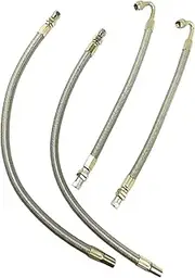 4pieces Double Tires Air Inflation Kit Hose For Easy Connection To Tire Valves And Equipment Durable Easy To Install