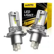 AUXITO CSP 9003 H4 LED Headlight High Low Beam 6500K White Light Bulbs 20000LM (for: Smart)