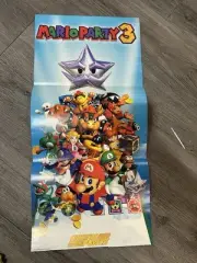MARIO PARTY 3 III POSTER - Nintendo 64, N64, Nintendo Power
