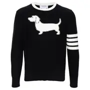 [Thom Browne] Cotton 4-Bar Hector Pullover Men