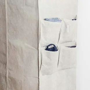 UdiLife生活大師 淳鍍鉻衣櫥防塵套(90x45x180cm)全罩式 收納袋 布套【愛買】