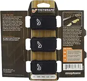 Gruv Gear FretWraps 3-Pack String Muters, Small, Black (FW-3PK-SM)