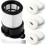 8 Pcs IP3251 IP1251 HEPA Filter Replacement Compatible with Shark IP3251 PowerDetect Clean and Empty Lightweight Cordless Stick Vacuum, Shark IP1251 PowerDetect Cordless Stick Vacuum
