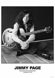 Jimmy Page - Berkshire 1970 POSTER 59x86cm NEW