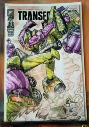 Devastator Transformers Original Art Variant By Neal Jones!