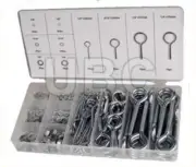 EUREKA ASSORTMENTS Eye Bolt & Nut 210 Pcs Assortment
