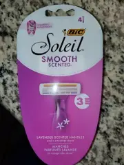 Bic Soleil Smooth Scented Women's Disposable Razor, Formally Twilight, 4 Razors