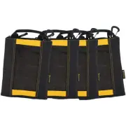 Small Tool Pouch Fastener Bag Utility Canvas Tool Zipper Pouches Mesh Tool Ba...