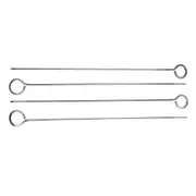 6x 4pc Cuisena 30cm Stainless Steel Skewer Set Food Baking/Grilling Utensil SLV