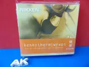 Nikken KenkoTherm Wraps ELBOW Black Size LARGE Made in Korea New