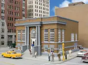 WALTHERS Cornerstone 1/87 HO Scale AMERICAN PUBLIC LIBRARY Structure Kit 9333493