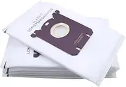Dust Bag ，Compatible For Electrolux,E201B ，Compatible For Philips,FC8021 Dust S-bag GR201 AEG Bags S-bag FC9000 FC9049 HR8500 HR8350 FC9150(20 Pcs)