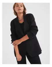 [Commonry] The Tuxedo Blazer in Black