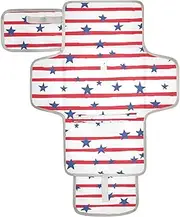 Reusable Changing pad Portable with Tissue Pocket Diaper Changing pad Travel with Built-in Pillow