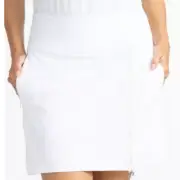 Kinona Summer Sass Skort - White- Large
