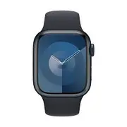 Apple Watch S9(GPS)午夜色鋁金屬錶殼配午夜色運動錶帶 41mm(S/M)(MR8W3TA/A) 商品未拆未使用可以7天內申請退貨,退貨運費由買家負擔 如果拆封使用只能走維修保固,您可以再下單唷【APP下單最高22%點數回饋】