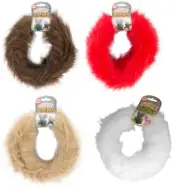 Fuzzy Craft Stems 9 Feet - Brown, Red, Lion Mane, White