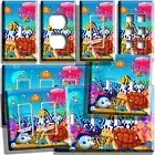 COLORFUL MARINE ANIMALS SEA LIFE LIGHT SWITCH OUTLET WALL PLATE OCEAN ROOM DECOR