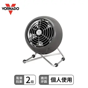 美國VORNADO沃拿多 摩登迷你復古扇 循環扇 循環機 風暴灰 VFANMM19-TW