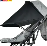 Pram Sun Shade Cover Universal Baby Sunshade UPF 50 + Adjustable Sun Shade Canop