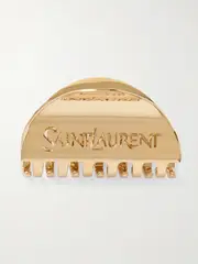 [SAINT LAURENT] SAINT LAURENT - Gold-tone Hair Clip - One size One size Gold