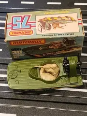 Matchbox Superfast #30 SWAMP RAT MILITARY Mint NOS