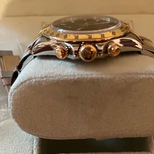 (已交流）Rolex 116523 Daytona 半金黑面盤 盒單全 9成新 非116523