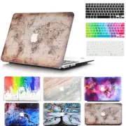 2in1 Colorful Cut-Out Hard Case +Keyboard Cover Cover for Macbook Air Pro 13 "