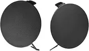 KPSTED 1 Pair Front Bumper Tow Hook Eye Cover Cap,Fit for Toyota, RAV4 2013-2015 53286-0R060 53285-0R060 Black Left Right Tow Hook Assembly Cover