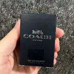 COACH｜時尚經典男性淡香水迷你瓶4.5ML