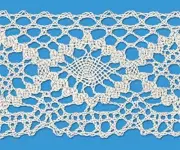 TRIMPLACE NATURAL 2 INCH CLUNY LACE CHAIN 12 Yards
