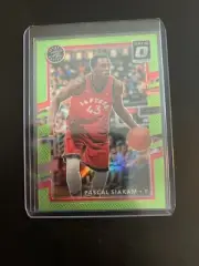 2017-18 Optic Lime Green Prizm Pascal Siakam #139 Raptors 166/175 Rare Invest !