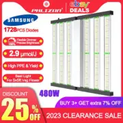 Phlizon FD4500 450W LED Grow Light Dimmable Full Spectrum for Indoor Hydroponics