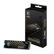 MSI 1TB Spatium M450 PCIe 4.0 NVMe M.2 SSD, 3600MB/s Read, 3000MB/s Write